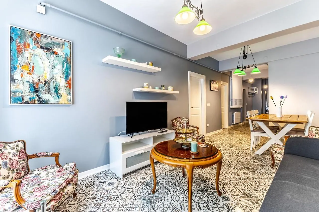 Apartmán Peaceful Flat W Garden View Balcony In Kadikoy Istanbulská provincie